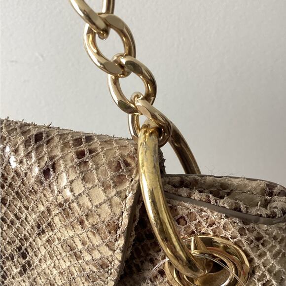 Cynthia Rowley Tan Print Medium Crossbody Purse Handbag - Picture 7 of 7